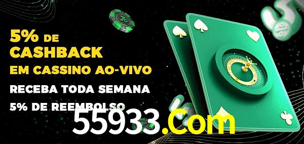 Promoções do cassino ao Vivo 55933.Com